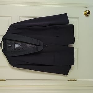 Black tuxedo blazer